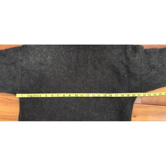 Banana Republic Alpaca Blend Cowl Neck Sweater Dress Black Women’s M Soft Cozy - Picture 9 of 15